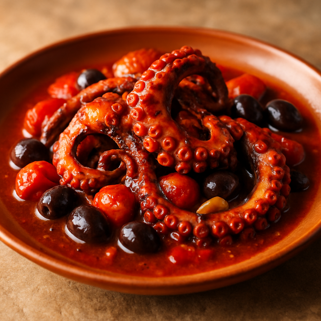 Polpo alla Luciana