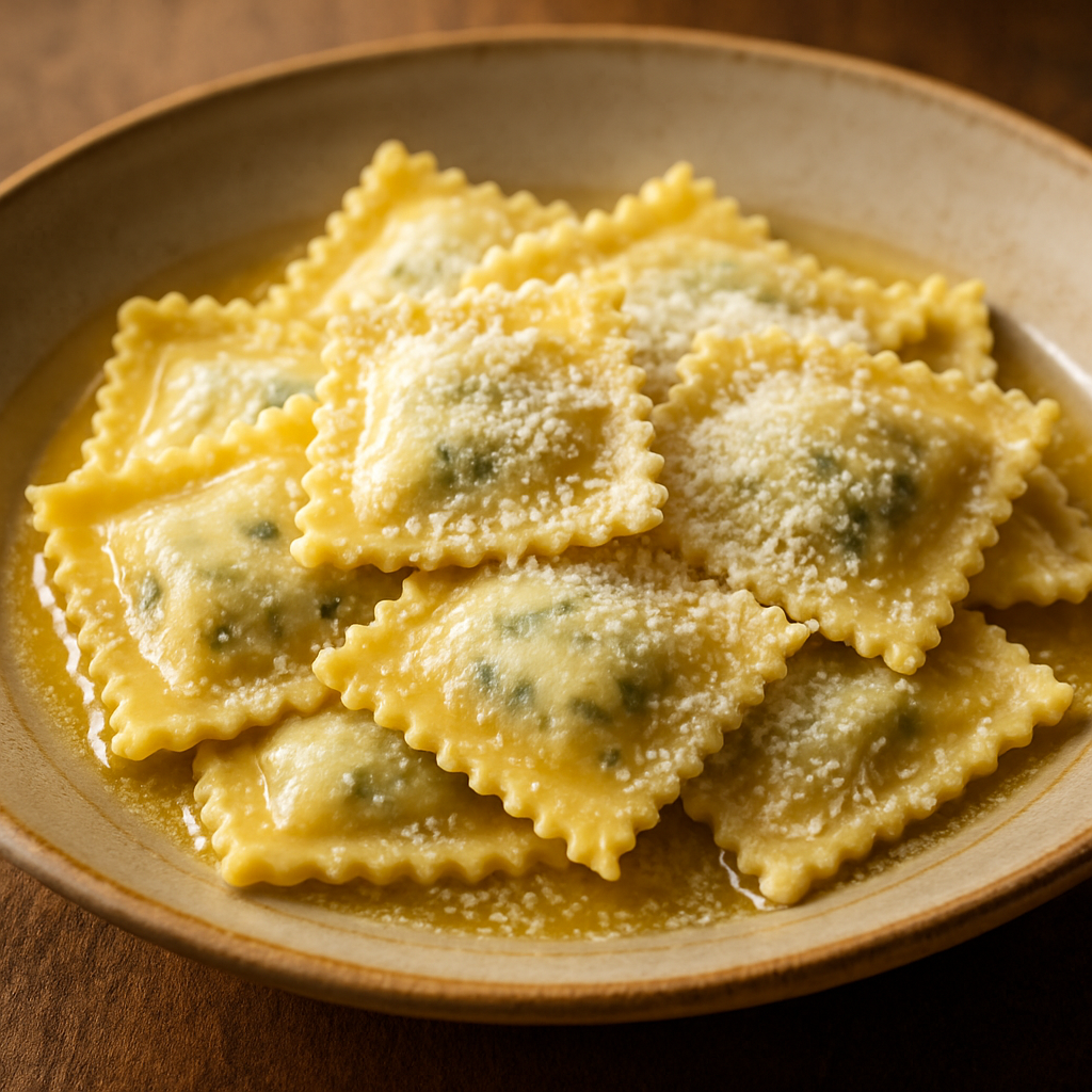 Tortelli d'Erbetta alla Parmigiana