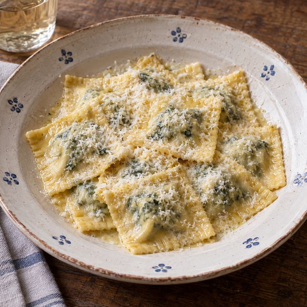 Parma Chard and Ricotta Tortelli