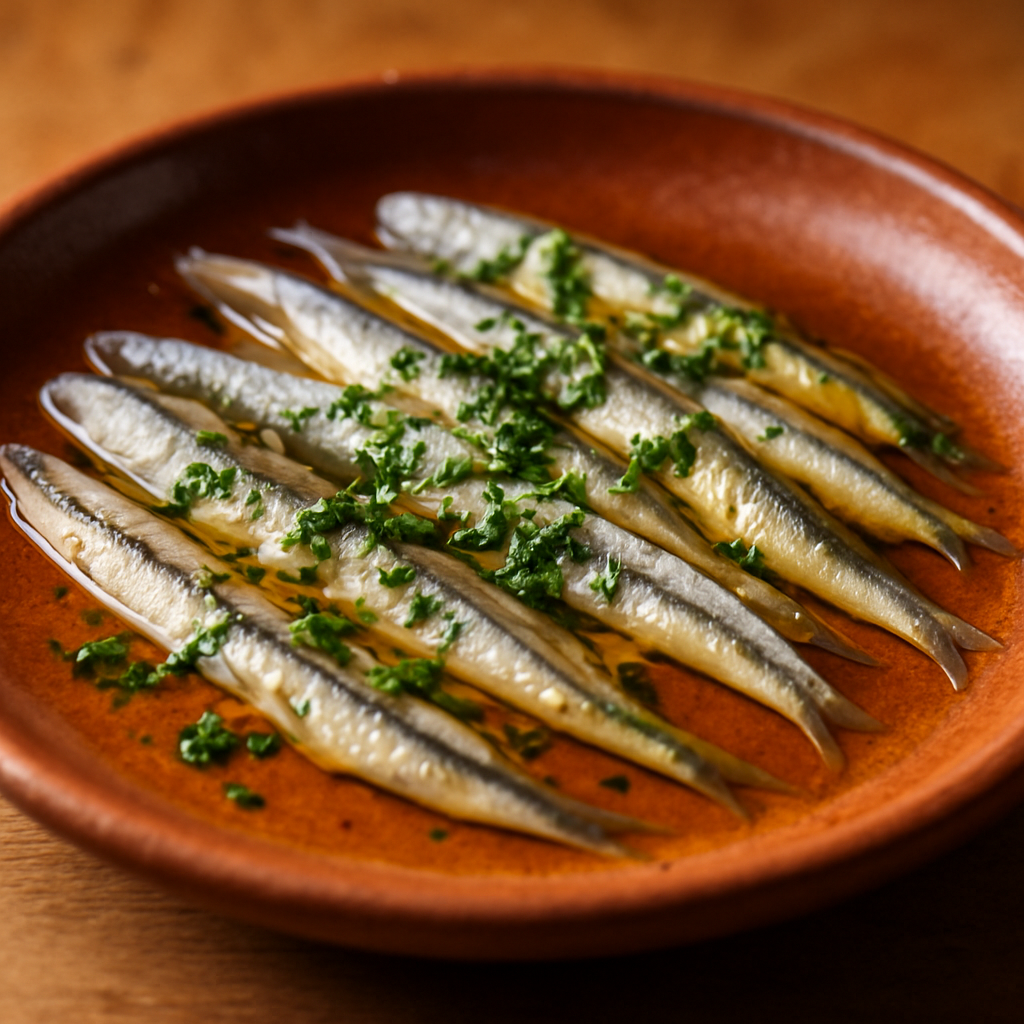 Alici Marinate alla Cetarese