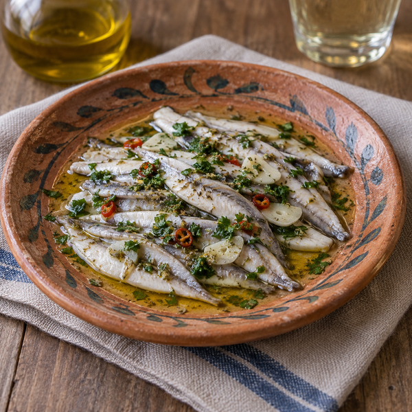 Cetara-Style Marinated Anchovies