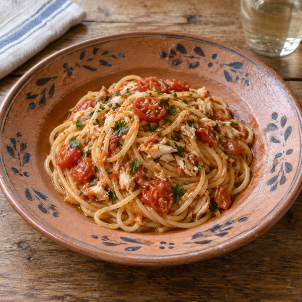 Spaghetti with Scorpionfish