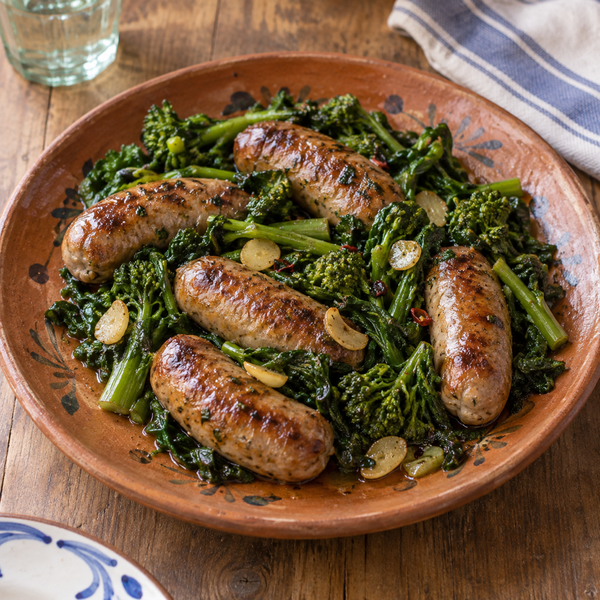 Sausages with Friarielli