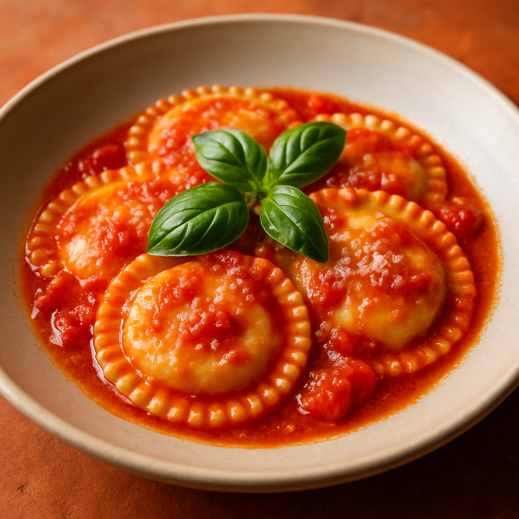 Ravioli alla Caprese