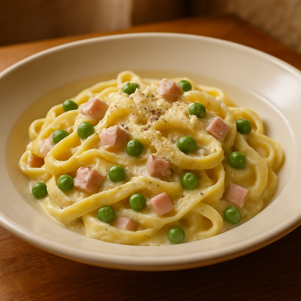 Fettuccine alla Papalina