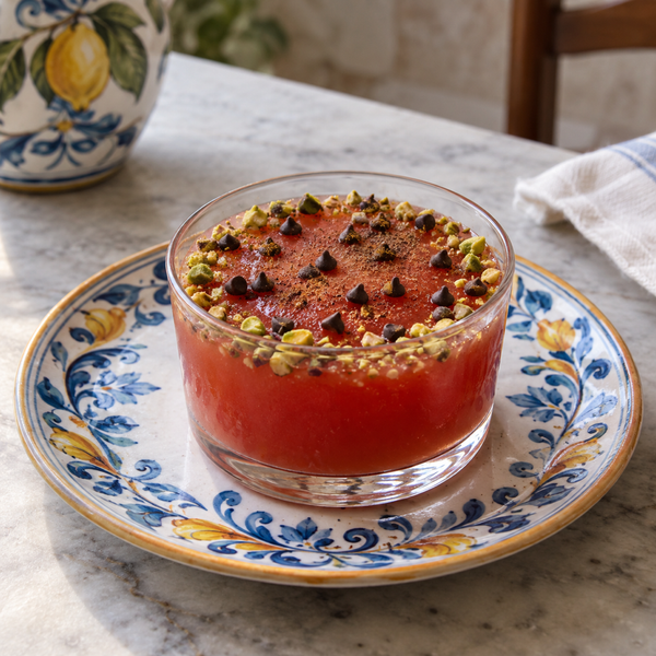 Sicilian Watermelon Pudding
