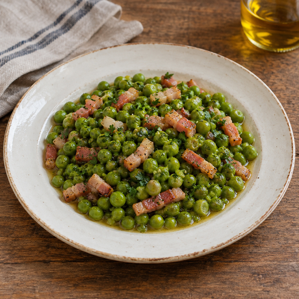 Florentine Peas with Pancetta
