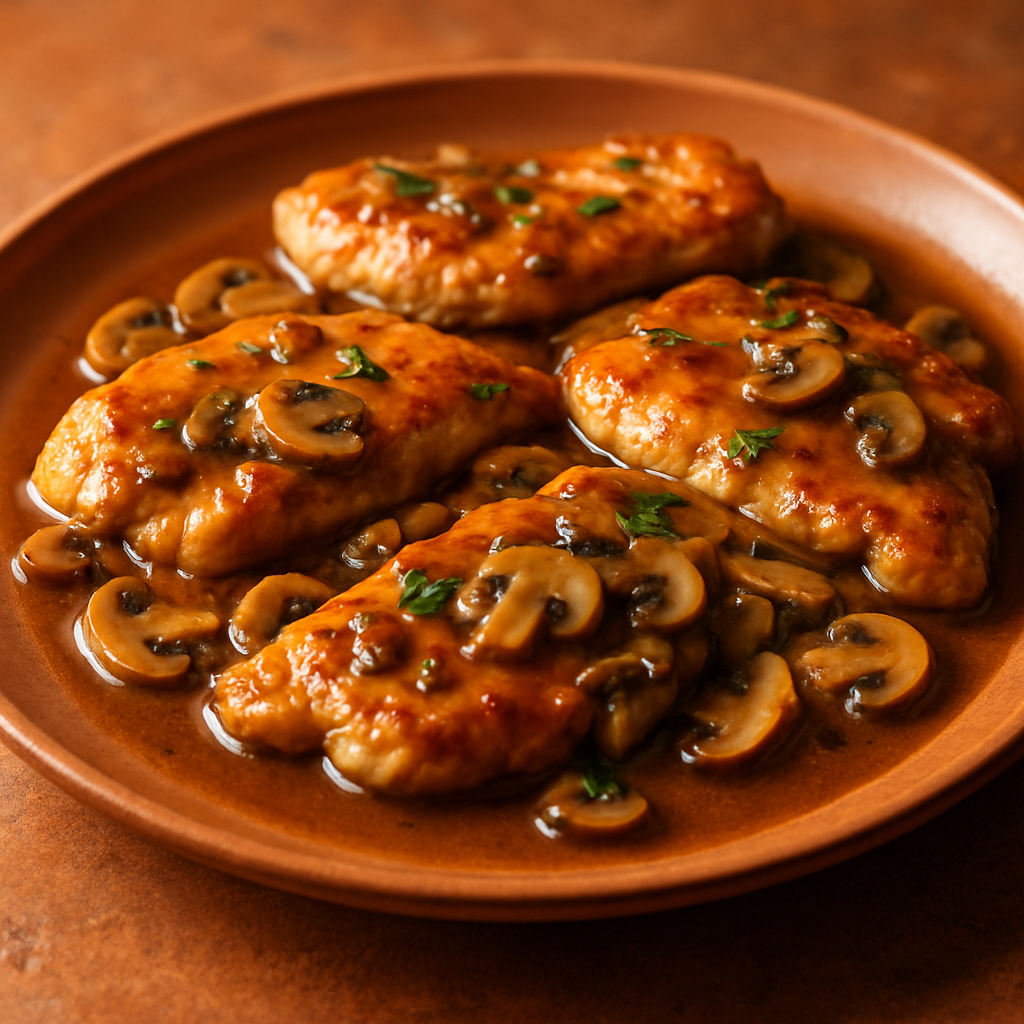 Pollo alla Marsala