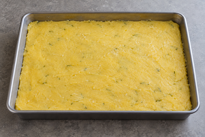 Set in a mould for at least 2 hours