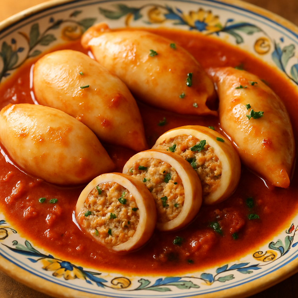 Calamari Ripieni alla Siciliana