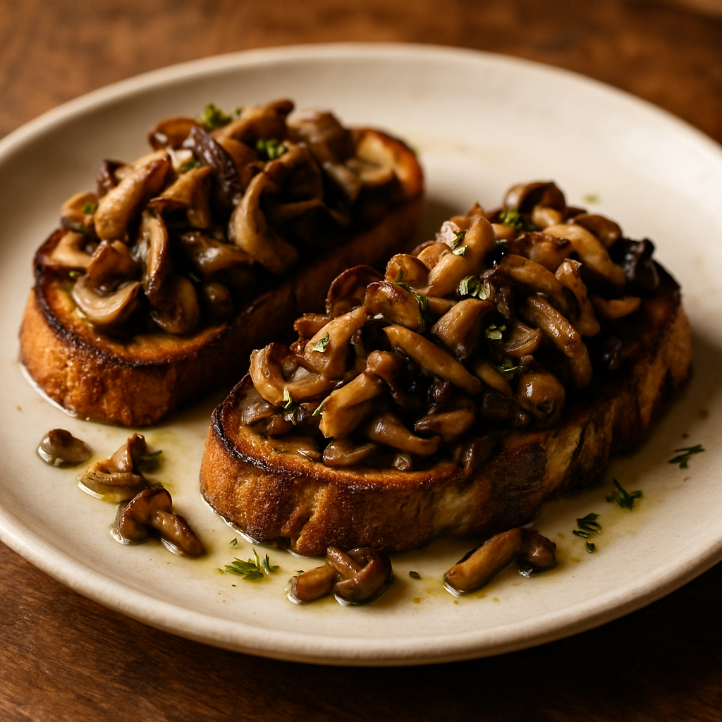 Bruschetta con Funghi