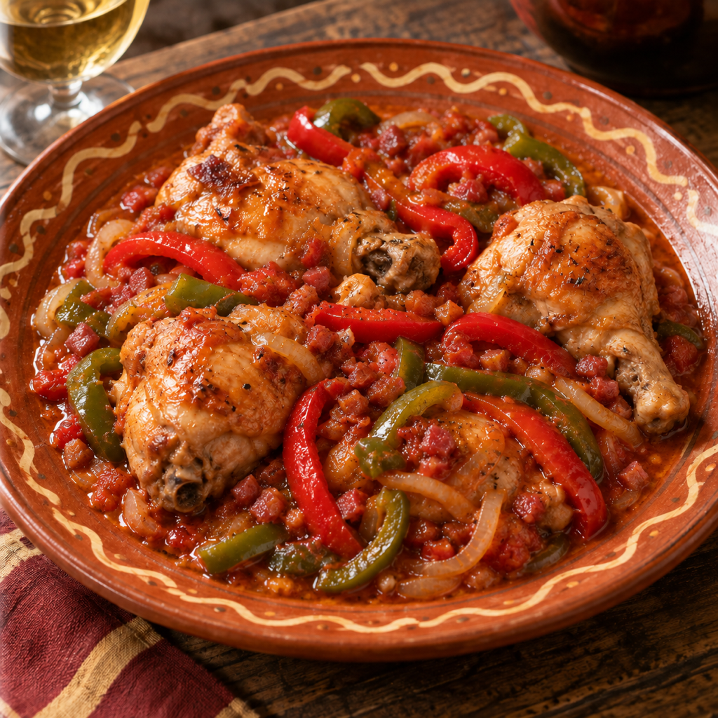 Pollo al chilindrón
