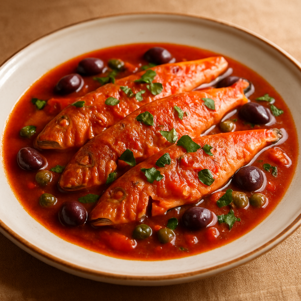 Red Mullet Livornese